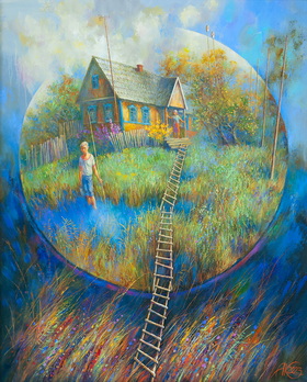 When I return 2023 oil on canvas 10080sm