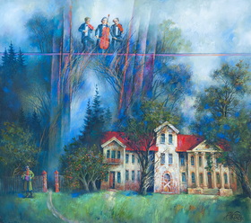 Old Manors Melody 2024 oil on canvas 8090sm